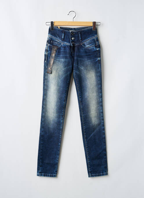 Blugi cu croială slim albastru SALSA femeie