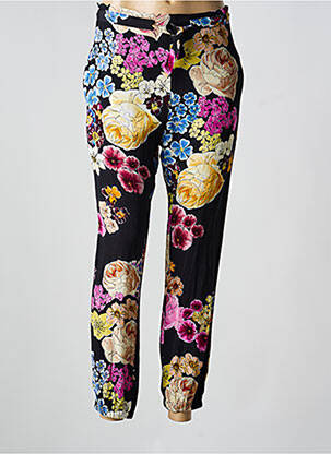 Pantalon slim buzunare negru DESIGUAL femeie