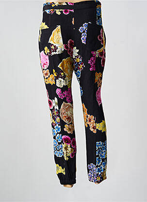 Pantalon slim buzunare negru DESIGUAL femeie