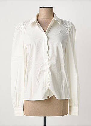 Cămașă croială cambrată mâneci lungi bej VILA femme