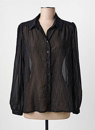 Cămașă țesătură crep mâneci lungi negru LA FEE MARABOUTEE femme