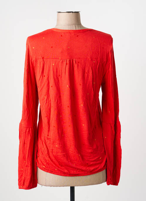 Top țesătură jersey mâneci lungi roșu SANDWICH femme