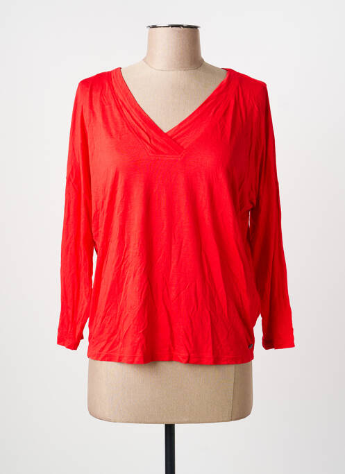 Top roșu SANDWICH femeie