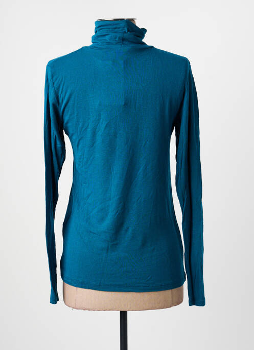 Pulover cu guler înalt verde PAKO LITTO femeie