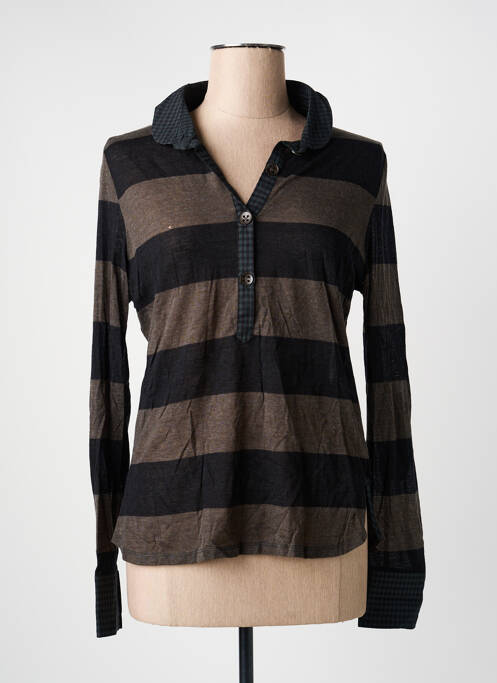 Polo negru ONE STEP femeie