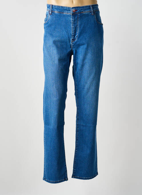 Blugi cu croială slim albastru MAISON WOOLIES bărbat