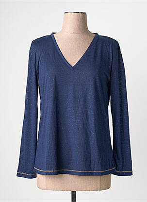 Tricou albastru LA PETITE ETOILE femeie