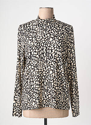 Tricou negru POISSONS BLANCS femeie