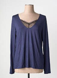 Tricou albastru I.CODE (By IKKS) femme