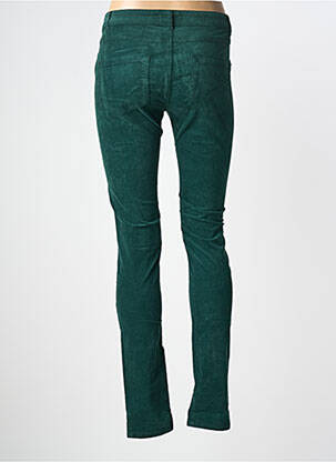 Pantalon slim verde ONE STEP femeie