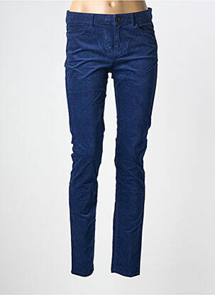 Pantalon slim albastru ONE STEP femeie