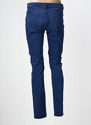 Pantalon slim albastru ONE STEP femeie