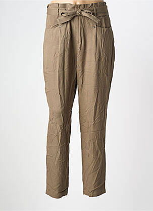 Pantalon drept verde ONE STEP femeie