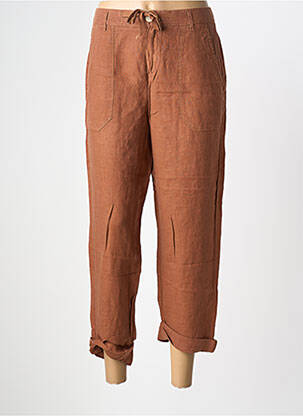 Pantalon 7/8 maro ONE STEP femeie