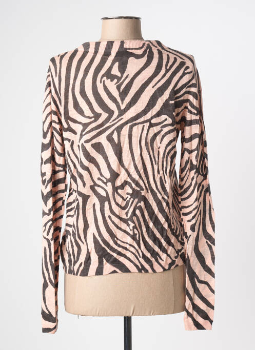 Vestă cu mâneci lungi roz SANDWICH femeie