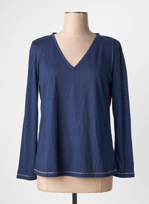 Tricou albastru LA PETITE ETOILE femeie