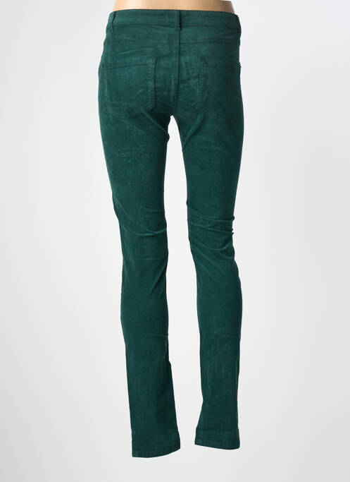 Pantalon slim verde ONE STEP femeie