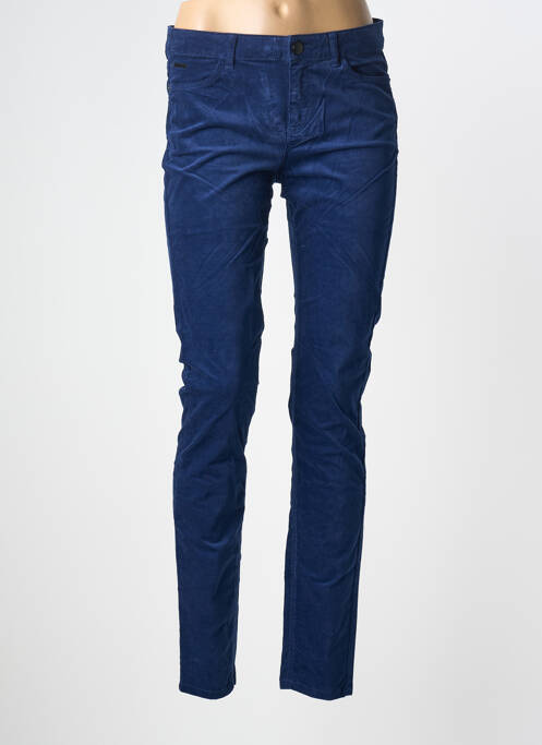 Pantalon slim albastru ONE STEP femeie