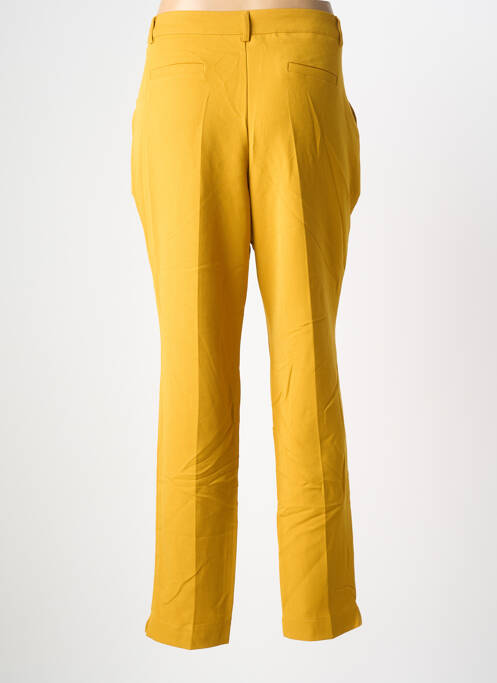 Pantalon chino galben LA FEE MARABOUTEE femeie