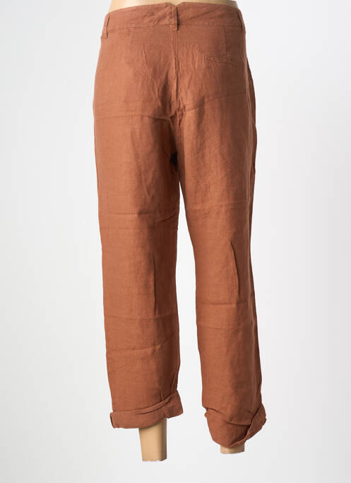 Pantalon 7/8 maro ONE STEP femeie