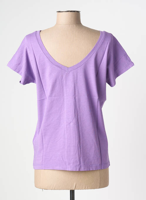 Tricou violet NINE TEES femeie