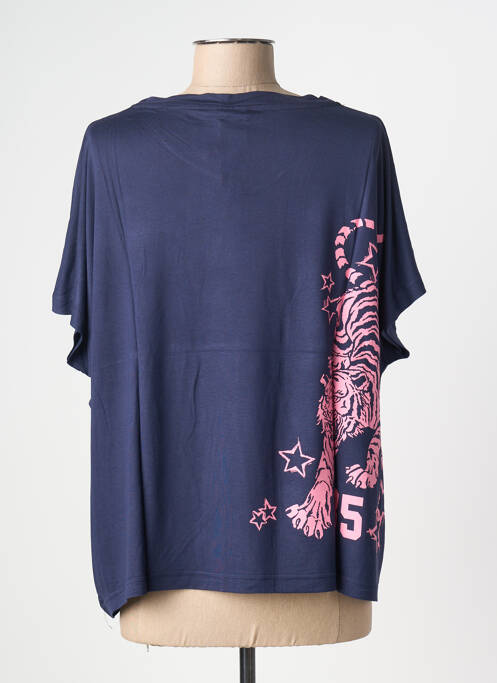 Tricou albastru NINE TEES femeie