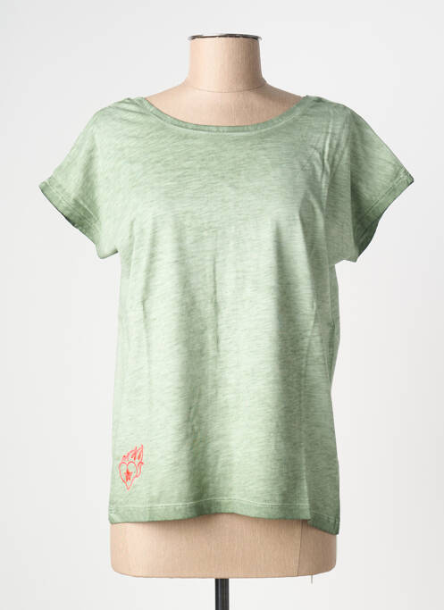 Tricou verde NINE TEES femeie