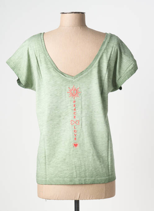 Tricou verde NINE TEES femeie