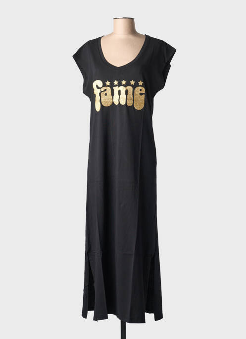 Rochie lungă negru NINE TEES femeie