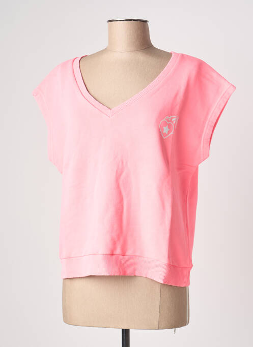 Hanorac roz NINE TEES femeie