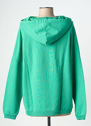 Pulover elasticitate mâneci lungi verde NINE TEES femeie
