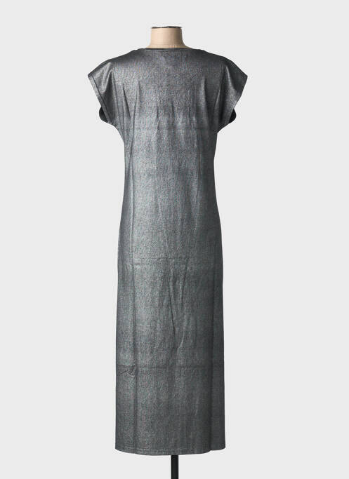 Rochie lungă argintiu NINE TEES femeie