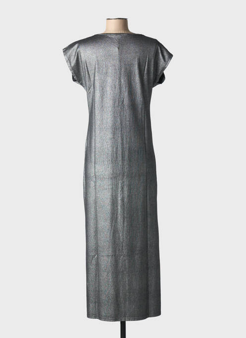 Rochie lungă argintiu NINE TEES femeie