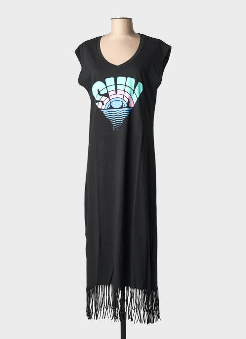 Rochie lungă negru NINE TEES femeie