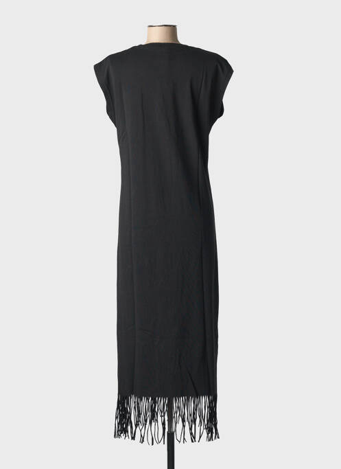 Rochie lungă negru NINE TEES femeie
