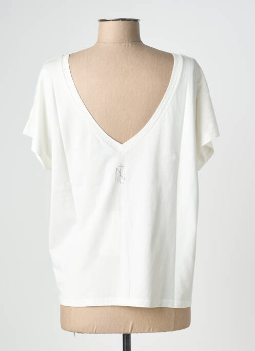 Tricou bej NINE TEES femeie