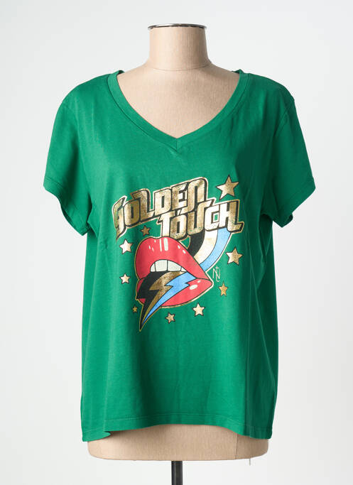 Tricou verde NINE TEES femeie