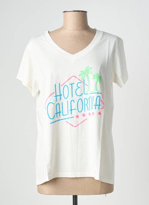 Tricou bej NINE TEES femeie