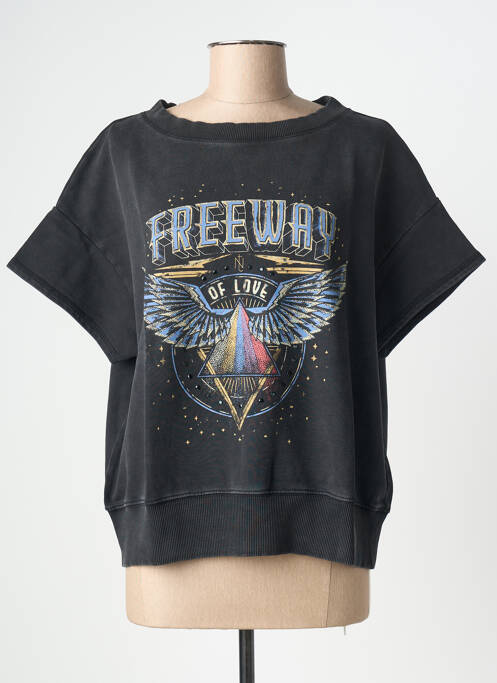 Hanorac negru NINE TEES femeie