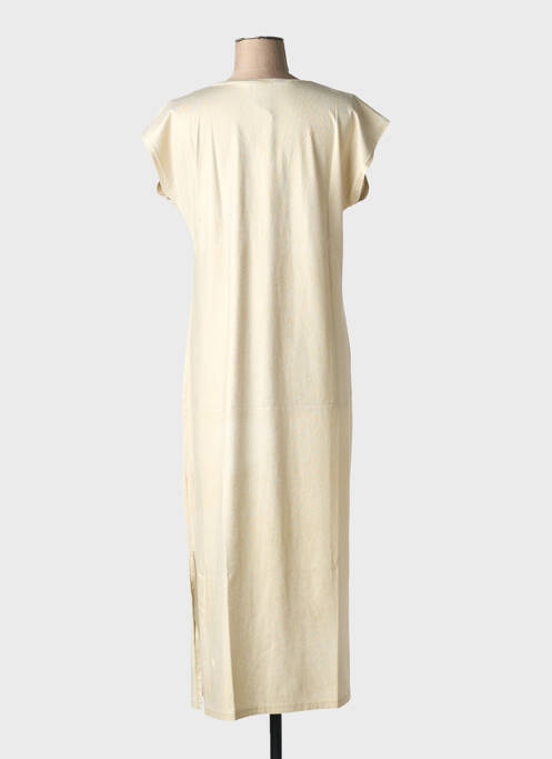 Rochie lungă auriu NINE TEES femeie