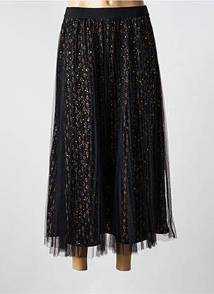 Fustă lungă negru MOLLY BRACKEN femeie