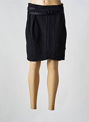Fustă scurtă negru IKKS femeie