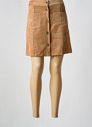 Fustă scurtă bej LA FEE MARABOUTEE femeie