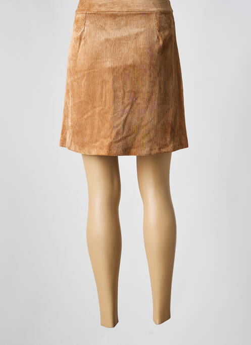 Fustă scurtă bej LA FEE MARABOUTEE femeie