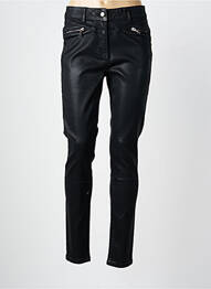 Pantalon slim negru JULIE GUERLANDE femme