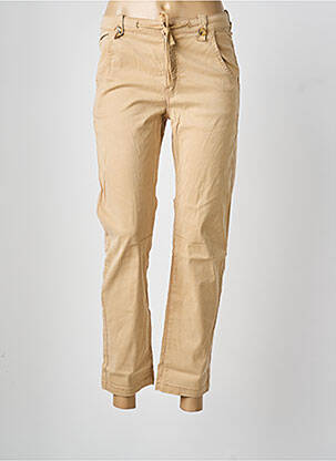 Pantalon 7/8 bej HAPPY femeie