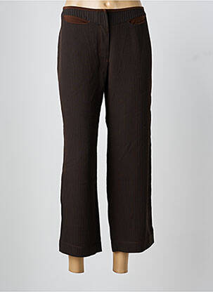 Pantalon 7/8 maro SOLOLA femeie