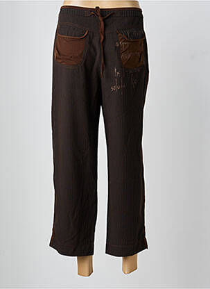 Pantalon 7/8 maro SOLOLA femeie