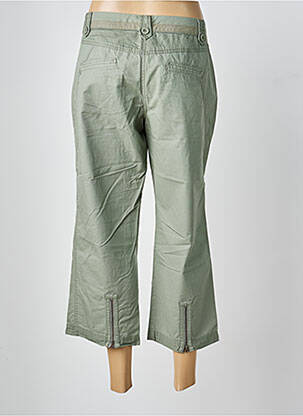 Pantalon trei sferturi verde SANDWICH femeie