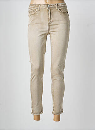 Blugi skinny bej VILA femeie